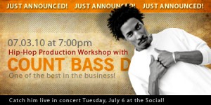 Count BASS D @ Park Ave CDs
